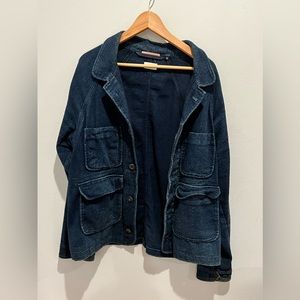 Apolis Indigo Wool Chore Jacket